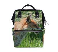 MONTOJ Hungry Fox Picture canvas Borsa da viaggio Campus Zaino