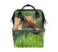 MONTOJ Lick Tongue Fox Picture canvas Borsa da viaggio Campus Zaino