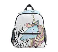 MONTOJ Love Unicorn Forever Bookbag Borsa da viaggio pieghevole scuola Daypack