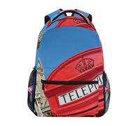 Montoj, zaino da viaggio con cabina telefonica del Big Ben