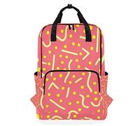 Montoj, zaino da viaggio con diverse linee gialle per la scuola