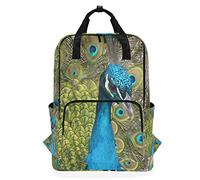 MONTOJ Zaino da viaggio The Peacock Spreads Its Tail Zaino scuola