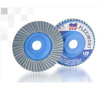 Disco abrasivo lamellare diamantato 115 mm Montolit FleximontGM platorello