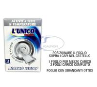 6 Confezioni (72 Fogli) L'unico Sbiancante Lavatrice Rinnova Panno Bianco Lindo