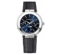 Montre Herbelin Newport Slim phase de lune cuir