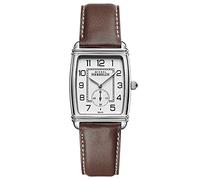 Montre Michel Herbelin Art Deco Tonneau Marrone, Cinturino, Cinturino