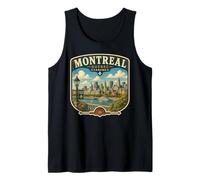 Montreal Città Natale Canada Viaggio a Montreal Canada Regalo Canotta