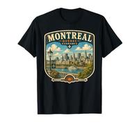 Montreal Città Natale Canada Viaggio a Montreal Canada Regalo Maglietta