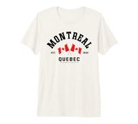 Montreal Città Natale Canada Viaggio a Montreal Maglietta Premium