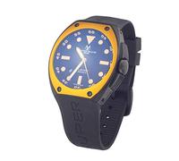 Montres De Luxe Orologio Uomo Analogico Al quarzo con cinturino Gomma 09SA-BK-1002
