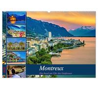Montreux - ein Juwel am Ufer des Genfersees (Wandkalender 2026 DIN A2 quer), CALVENDO Monatskalender: Ein Ort, wo Eleganz auf Naturschönheit trifft