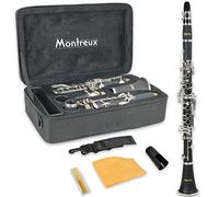 Montreux Clarinetto Sonata B1S Studente Si bemolle – Resina ABS, 17 tasti, custodia, bocchino, ancia