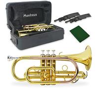 Montreux Student Cornet Sib per Principianti con Custodia Protettiva Leggera, Bocchino - Ottone Laccato, Campana 4,75"/12 cm, Si Bemolle