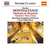 Xavier Montsalvatge – Simfonia de Requiem / Manfred / Bric a Brac – CD
