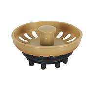 Montserrat BO-41245 Tappo per lavello con griglia, Terra Francese, Estándar