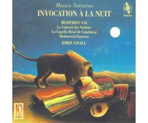 Montserrat Figueras Invocation a La Nuit (Savall, Lawrence-king) (CD) Album