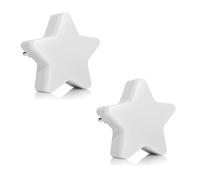 monTTese 2 luci intelligenti per corridoio, sensore a forma di stella, sensore di luce LED per notte, luce notturna