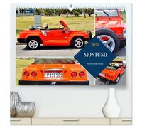 MONTUNO - Ein Auto Made in Cuba (hochwertiger Premium Wandkalender 2026 DIN A2 quer), Kunstdruck in Hochglanz: Der in Kuba produzierte Jeep Montuno