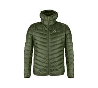 MONTURA Breeze Duvet Jacket, Piumino Imbottito con Cappuccio da Uomo, Fill Power 700 (IT, Testo, M, Regular, Regular, Verde Salvia/Sunny Lime)