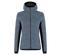 MONTURA Euphoria Felpa con Cappuccio Donna Misto Lana Calda e Traspirante da Urban e Lifestyle - Blu Polvere (as6, Alpha, s, Regular, Regular, S)