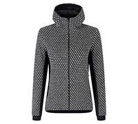 MONTURA Euphoria Felpa con Cappuccio Donna Misto Lana Calda e Traspirante da Urban e Lifestyle - Piombo (as6, Alpha, s, Regular, Regular, S)