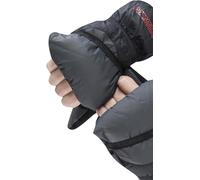 MONTURA FINGER-OUT MITTEN GUANTO UNISEX A MOFFOLA IN PRIMALOFT - NERO (M)