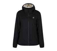 MONTURA Giacca Sherpa Reversibile da Donna, antivento e idrorepellente (IT, Testo, S, Regular, Regular, Nero/Panna)