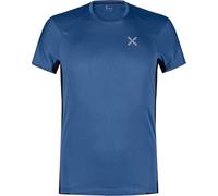 MONTURA Join T-Shirt Tecnica da Uomo, Ideale per Varie attività Outdoor e Tempo Libero (IT, Testo, L, Regular, Regular, Azzurro/Blue)