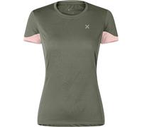 MONTURA Join T-Shirt Woman, Tecnica da Donna, Ideale per Varie attività Outdoor e Tempo Libero (M, Verde Salvia/Light Rose)
