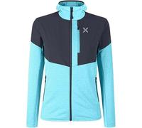 MONTURA MAGLIA DONNA THERMAL GRID PRO 2 TURCHESE/NERO