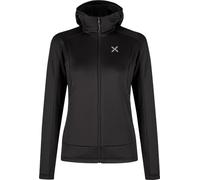 MONTURA - Maglia Pulse Hooded Donna, Felpa Fullz Zip per Outdoor e Tempo Libero (IT, Testo, S, Regular, Regular, Nero)