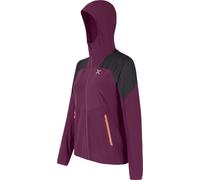 Giacca con cappuccio Montura Rise lilla nero donna - L