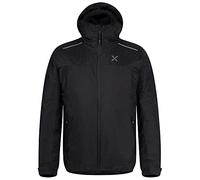 MONTURA NEVIS 2.0 JACKET CALDA GIACCA UOMO IMPERMEABILE E TRASPIRANTE IN PRIMALOFT CON CAPPUCCIO (S) - NERO