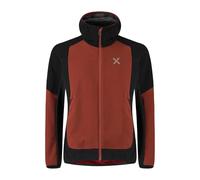 MONTURA Premium Wind Hoody, Giacca da Escursionismo in Softshell da Uomo (IT, Testo, M, Regular, Regular, Tobacco)