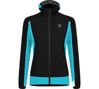 MONTURA Premium Wind Hoody Jacket W - Donna - Nero / Blu - Taglia L- modello 2025