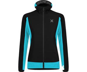 MONTURA Premium Wind Hoody Jacket W - Donna - Nero / Blu - Taglia S- modello 2025