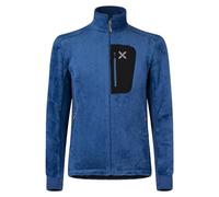 MONTURA remind fleece jkt uomo MJAP36X 87 deep blue colore blu pile da uomo tessuto polartec adatto ad attività outdoor in clima freddo L