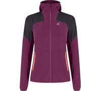 Giacca con cappuccio Montura Rise lilla nero donna - M