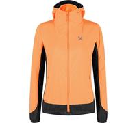 MONTURA Rise Octa Hooded Jacket Woman Taglia M - MELON/ANTRACITE
