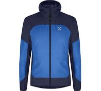 MONTURA Seed Hooded Jacket, Giacca da Uomo, antivento e idrorepellente, per trekking e arrampicata (IT, Testo, L, Regular, Regular, B. Blue/Graphite Blue)
