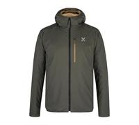 MONTURA Sherpa Reversible Jacket, Giacca da Uomo Reversibile, antivento e idrorepellente (IT, Testo, XL, Regular, Regular, Verde Salvia/Bronze Brown)