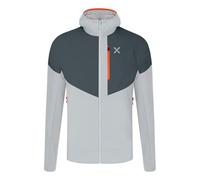 MONTURA Spitze Maglia Athletic Fit, Pile Estivo da Uomo, protettivo e traspirante, ideale per l’arrampicata e l’alpinismo (IT, Testo, L, Regular, Regular, Quiet Grey/Orange)