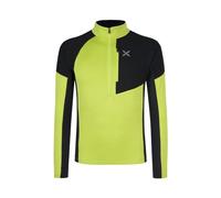 MONTURA thermal grid 2 anorak uomo MMZP77X47 colore verde lime pile da uomo adatto ad attività sportiva traspirante