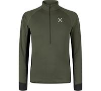 MONTURA Thermic 2 Maglia in Pile Fleece da Uomo con Mezza Zip, Capo ideale per sci alpinismo, alpinismo e attività outdoor (IT, Testo, L, Regular, Regular, Verde Salvia)