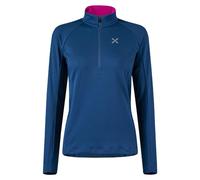 MONTURA THERMIC 4 Felpa Secondo Strato in Pile Tecnico E Traspirante per Trekking/Escursionismo - Colore Deep Blue/Intense Violet (M)