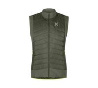 MONTURA Trace Hybrid Vest, Gilet versatile e protettivo da Uomo, ideale per le avventure ad alta quota (IT, Testo, M, Regular, Regular, Verde Salvia/Verde Lime)