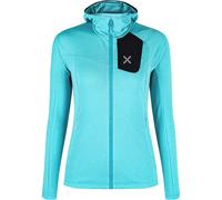 Giacca con cappuccio Montura Vertigo Power Grid Maglia azzurro donna - M