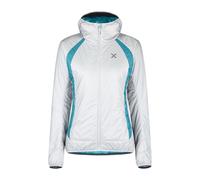 Montura Vulcan 2.0 jacket donna Quiet grey/turquoise S