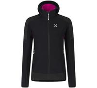 MONTURA windfit Maglia Donna MMAR42W 9028 Colore Nero Intense Violet Pile Maglia Ideale per attività Outdoor in Montagna e Tempo Libero Cerniera Intera S