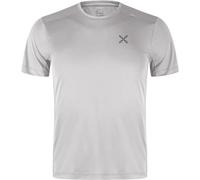 MONTURA World 2 T-Shirt Tecnica da Uomo Ideale per Varie attività Outdoor e Tempo Libero (IT, Testo, XXL, Regular, Regular, Quiet Grey)